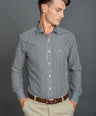 Slim Fit Long sleeves-Formal Shirts-Licorice