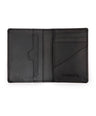 Slim Vertical Wallet-Black