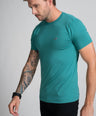 Action Fit Short sleeves-CasualCrew Neck - Green Alhambra
