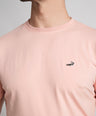 Single Jersey Verve Tee Action Fit - Peach Pearl