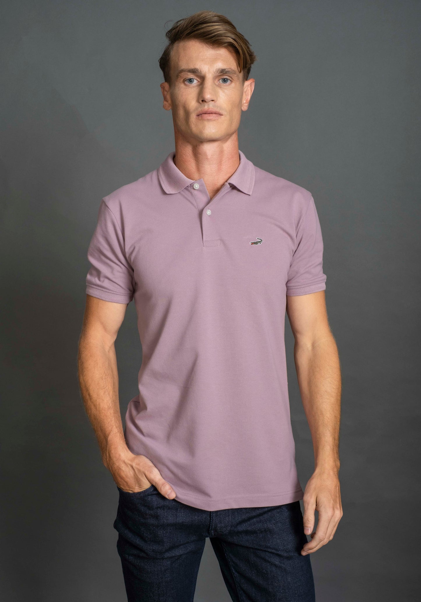 Slim Fit - Casual Polo - Lilac
