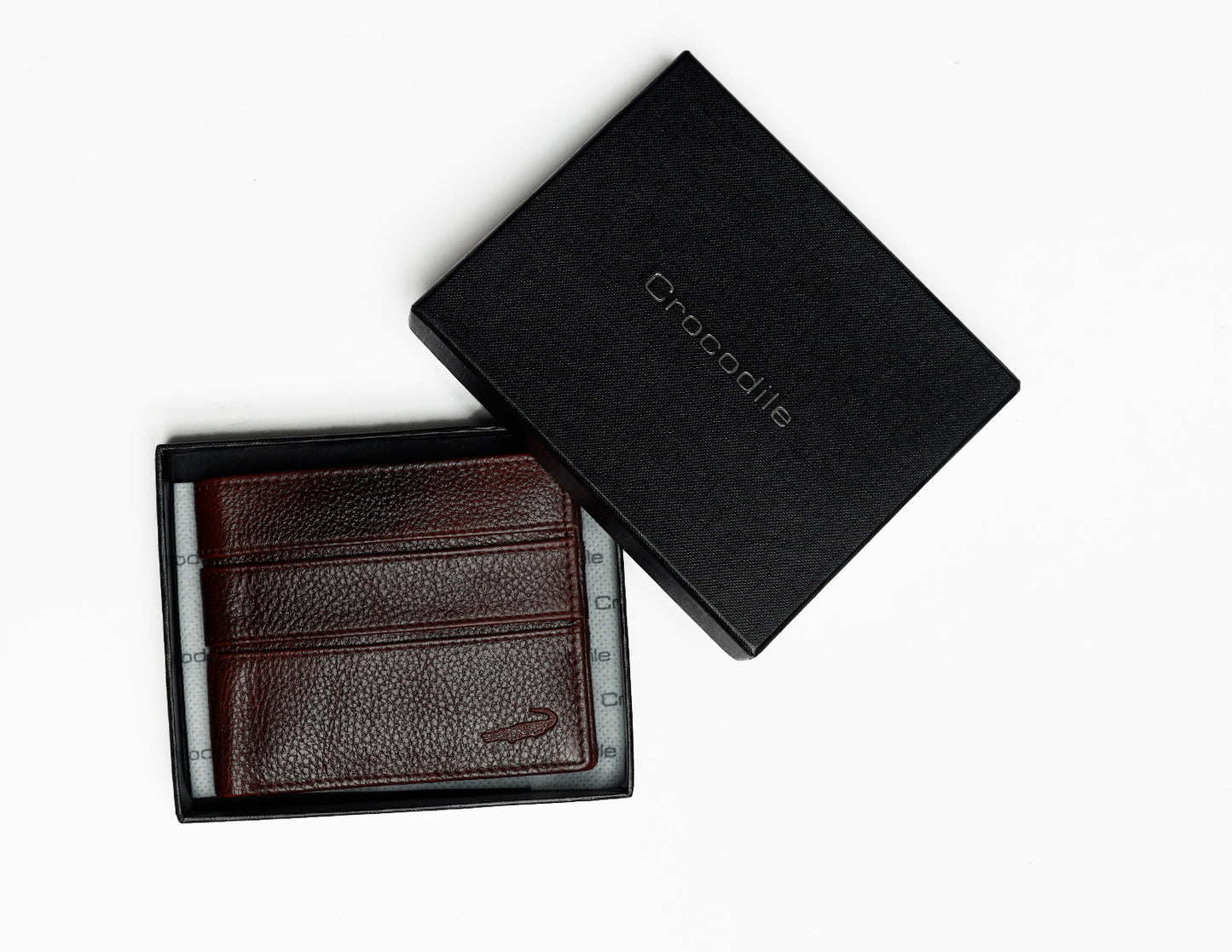 Bifold Leather wallet - Coffee Brown