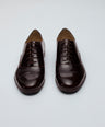 Oxford shoes in Brodeaux hi-shine leather