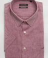 Crocodile Slim Fit HS Shirt Plum