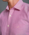 Slim Fit Long sleeves-Formal Shirts-Magenta