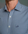 Slim Fit Long sleeves-Formal Shirts-Blue Depths