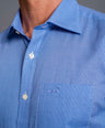 Slim Fit Long sleeves-Formal Shirts-Blue Ultramarine