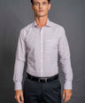 Slim Fit Long sleeves-Formal Shirts-Barely Pink