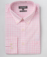 Slim Fit-Casual Shirts-L Pink