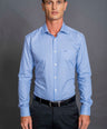 Slim Fit Long sleeves-Formal Shirts-White