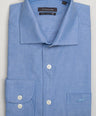Crocodile Formal Seasonal Plain Slim Fit-Blue Yonder