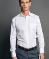 Slim Fit Long sleeves-Formal Shirts-Iron