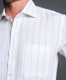 Slim Fit Long sleeves-Formal Shirts-Iron