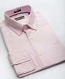 Crocodile Evening Slim FS Shirt Pink Lady