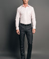Slim Fit Long sleeves-Casual Shirts-Primrose Pink