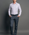 Slim Fit Long sleeves-Formal Shirts-Ruby Wine