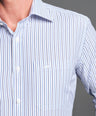 Slim Fit Long sleeves-Formal Shirts-Merlin