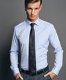 Slim Fit Long sleeves-Formal Shirts-Blue Forever