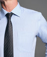 Slim Fit Long sleeves-Formal Shirts-Blue Forever