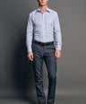 Slim Fit Long sleeves-Formal Shirts-TRUE Blue