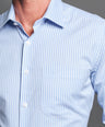 Slim Fit Long sleeves-Formal Shirts-Blue Bell