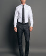 Slim Fit Long sleeves-Formal Shirts-Brilliant White