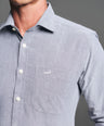 Slim Fit Long sleeves-Casual Shirts-Cloud Burst