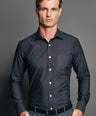 Slim Fit Long sleeves-Casual Shirts-Jet Set