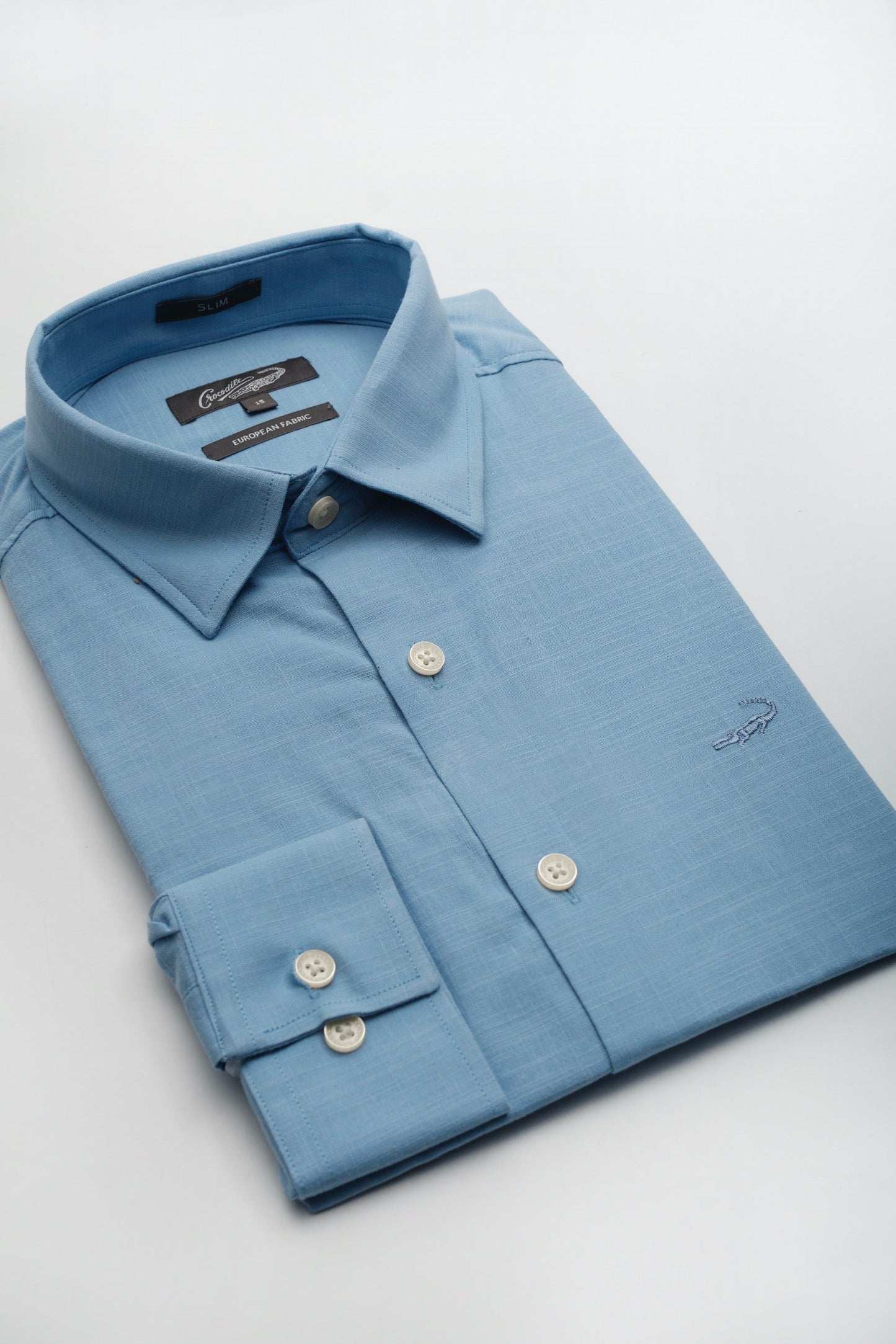 Crocodile Slim Fit FS Little Boy Blue