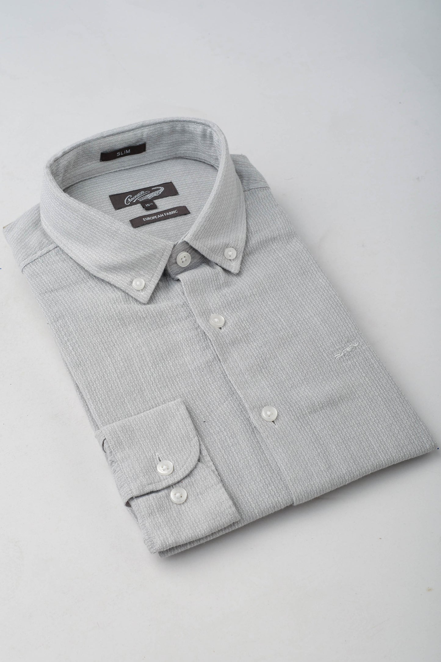 Slim Fit-Casual Shirts-High Rice