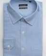 Crocodile Formal Seasonal Slim Fit FS Shirt Blue - Little Boy Blue