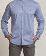 Crocodile Semi Casual Slim Fit Shirt Bleached Denim