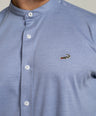 Crocodile Semi Casual Slim Fit Shirt Bleached Denim