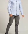 Crocodile Semi Casual Slim Fit Shirt Powder