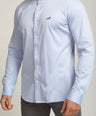 Crocodile Semi Casual Slim Fit Shirt Powder