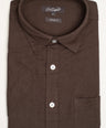 Crocodile Linen Casual Leisure Fit-Olive