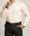 Crocodile Regular FS Shirt Brown - Creme Brulee