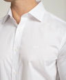 Crocodile Mens Formal Seasonal White FS Slim Fit Shirt Cloud Dancer