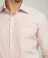Crocodile Slim Fit Formal Seasonal FS Shirt Cardinal