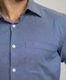 Crocodile Slim Formal Seasonal FS Shirt Bleached Denim