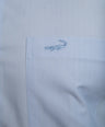 Crocodile Slim Formal Seasonal FS Shirt Blue - Little Boy Blue