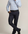 Crocodile Slim Fit Formal Seasonal Shirt Blue - Cashmere Blue