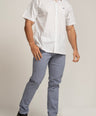 Crocodile Lesure Fit Semi Casual HS Shirt Dark Denim
