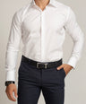 Crocodile Formal Seasonal Slim Fit FS Shirt Snow White
