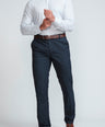 Crocodile Mens Slim Fit FS Formal Seasonal Shirt Cashmere Blue