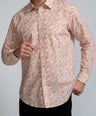 Crocodile Slim Fit Semi Casual Fs Shirt Mellow Rose