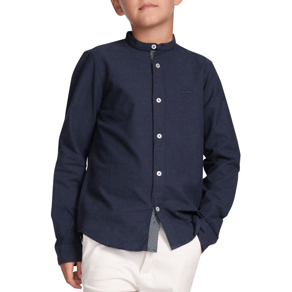 Little Scholar's Shirt - Blue Nights