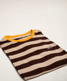 Kids Crew Neck Single Jersey-Coffee