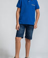 Crocodile Kids Hs Polo T-Shirt Princess Blue