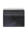 Timeless Emblem Card Holder-Black